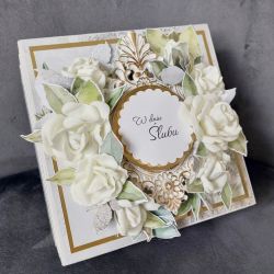 Eleganckie pudełko ślubne