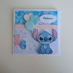 Kartka na urodziny Stitch 3 - Kartka na urodziny Stitch 3