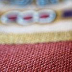 Ręcznie malowany płócienny worek boho ETNO - dla dziewczyny