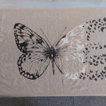 Obrus Ręcznie Malowany MOTYL  - butterfly3