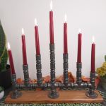 Świecznik Loftowy 7-punktowy F007_2-W1 Loft - Świecznik Loftowy F007_2-W1 Dekoracja Stołu i wnętrza Loft