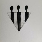 Postacie-cztery akwarele. - 