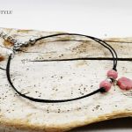 Bransoletka z życzeniem - kamienie - 