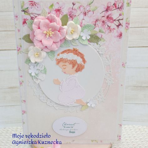 Pamiątka Chrztu Świętego - Kwitnąca Wiśnia