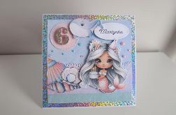 Personalizowana kartka na urodziny Syrenka