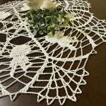 Serwetka szydełkowa w Zajączki - serwetka