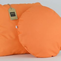 Komplet poduszek dekoracyjnych 40x40 pomarańczowe