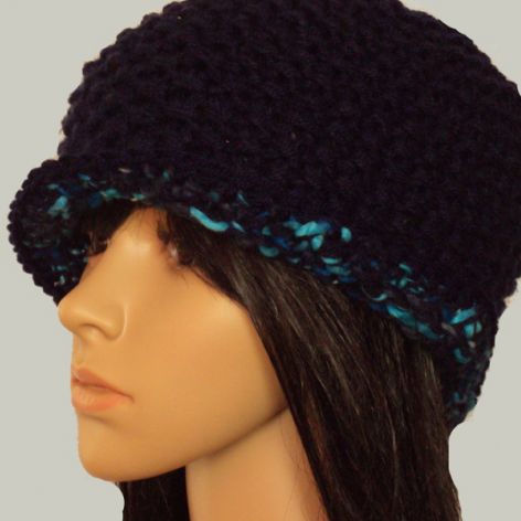 komplet granatowo niebieski