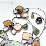 Dekor ze storczykami IV - dekor z kwiatami