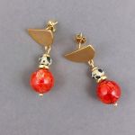 Kolczyki koralowe - Kolczyki koralowe