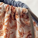 Patchworkowy workoplecak w kwiaty herbaciane - 