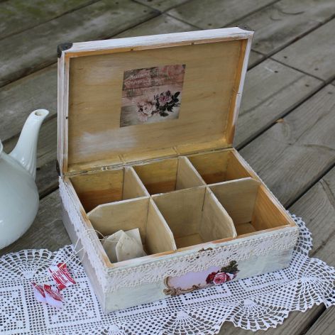 Romantyczna herbaciarka, prezent, retro