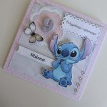 Kartka na urodziny Stitch 4 - Kartka na urodziny Stitch 4