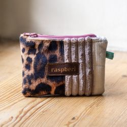 Patchworkowy portfelik etui na klucze 2w1