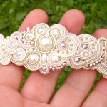 Bransoletka Kremowo-złota - 