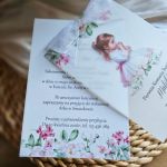 Zaproszenie na I Komunię Świętą z kalką wzór 9 - 4