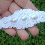 Bransoletka Perłowa Biała - 