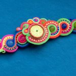 Bransoletka sutasz Neonowa Tęcza - 