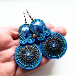 Blue Tears kolczyki sutasz