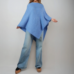 Ponczo damskie, eleganckie klasyczne na prezent