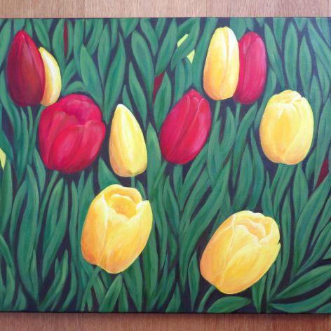 Obraz "Tulipany, tulipany..."