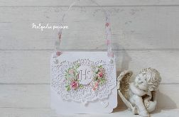 Kartka w kształcie torebki - komunia