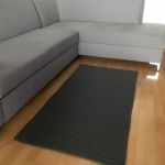 Dywan prostokątny ze sznurka bawełnianego 70x140cm. - 