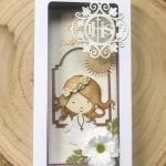 144,Pamiątka Komunii świętej z dziewczynką - 144,Pamiątka Komunii świętej z dziewczynką