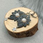 „ALISON” kolczyki makramowe - „ALISON” kolczyki makramowe