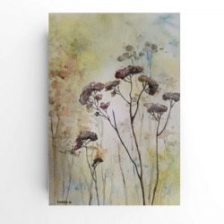 Trawki-akwarela formatu- A5.