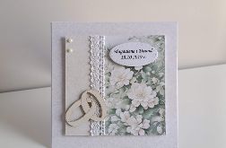 Kartka na Ślub obrączki 2