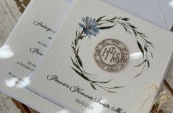 Zaproszenia komunijne z personalizacją, na komunię