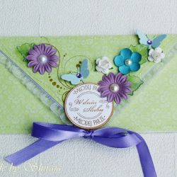 Kopertówka z okazji ślubu- ;pasteLOVE'