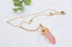 Naszyjnik "Cherry Energy" - Blask Miłości i Witalności z Kwarcem