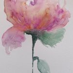 Mak-akwarela formatu 24/18 cm  - 