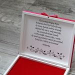 Pudełko na czekoladki Prezent dla Nauczyciela - Pudełko na merci dla nauczyciela na zakończenie roku szkolnego prezent z okazji dnia nauczyciela personalizowany upominek od dzieci dla nauczycielki mikohandmade