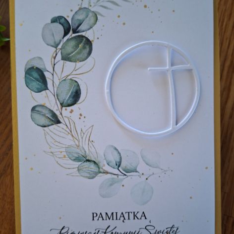 Kartka na Komunie - pamiątka Pierwszej Komunii Świętej KH20260429-1