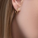 Kolczyki pozłacane Cleo - 