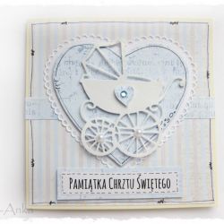 Kartka na Chrzest dla chłopca