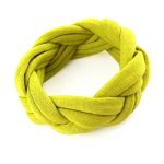 Bransoletki Yarn Scraps - Turquoise and Goldin Olive Gold - 