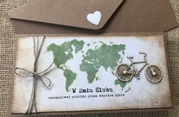 133,kartka na ślub w szczęśliwą podróż