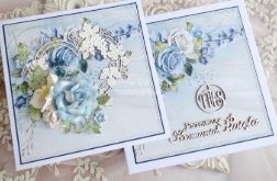 Komunijna kartka w pudełku 636