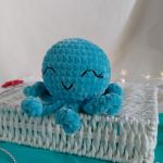 Ośmiornica pluszowa, Maskotka ośmiorniczka, Zabawka na prezent - Zabawka nie zawiera żadnych twardych części i jest absolutnie przyjemna w dotyku i bezpieczna dla dzieci.