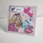 Kartka na urodziny Barbie  - Kartka urodzinowa Barbie