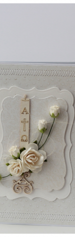 Zestaw karta pudełko chrzest ecri torebka II