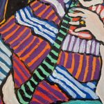 obraz olejny tam gdzie czuwają koty - 