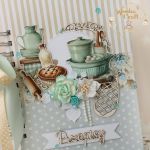 Przepiśnik prezent Dzień Babci "Mint" GOTOWY - 