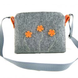 Small bag with orange flowers