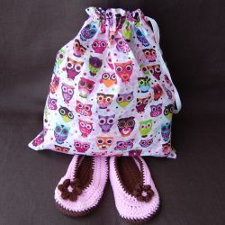 Worek do przedszkola "Sówki" 
