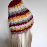 Jesienne kolory - ciepła czapka, ściągacz - Jesień